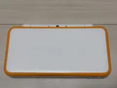 【動作品】Newニンテンドー2DS LL ホワイトxオレンジ 本体　充電器付き