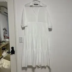 ZARA ティアードワンピース