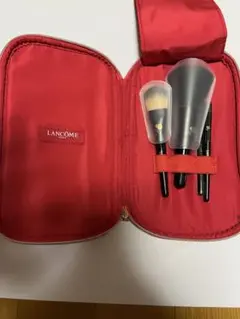 LANCOME メイクブラシセット 赤