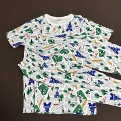 PETIT BATEAU 地図柄 パジャマ 12ans/152cm