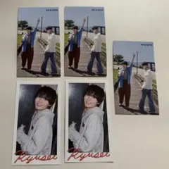 Myojo 2023.12 厚紙 なにわ男子 大西流星⇔ 千井野空翔 阿達慶