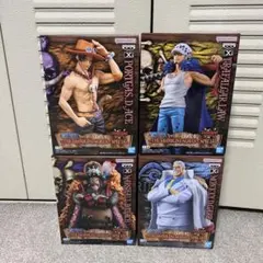 ワンピース フィギュア DXF エース 黒ひげ ガープ ロー 4種セット