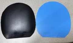 卓球ラバーセット 黒 青