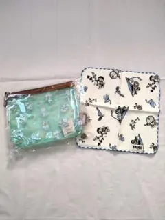 新品　ドラえもん　ポーチ　ペンケース　ガーゼタオルハンカチ　セット