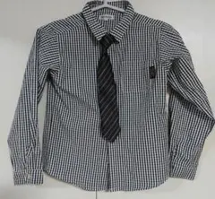 SHOO-LA-RUE チェック柄長袖シャツ 140