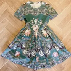 S*n様 MSGM 緑ワンピースのサムネイル