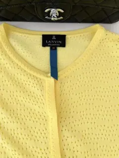 極美品　ランバンコレクション38 カーディガン　39800円 クリーニング済
