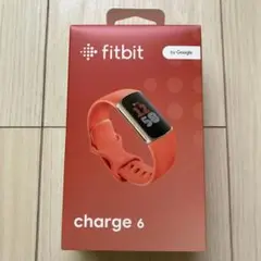 Fitbit Charge 6 コーラル　本体　新品未使用