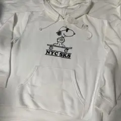 スヌーピー JOE COOL パーカー　新品　2018年製　L ホワイト