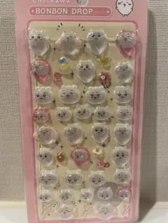 ボンボンドロップシール かわいいキャラクター