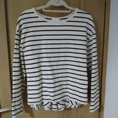 Ray BEAMS ストライプ 長袖Tシャツのサムネイル