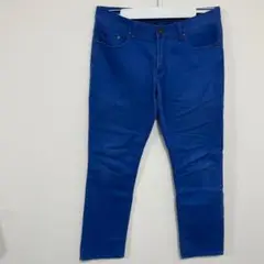 AEROPOSTALE ストレッチデニムパンツ原色　個性的　w32 b275②