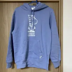 GU スウェットパーカー ブルー Sサイズ　藤原丈一郎