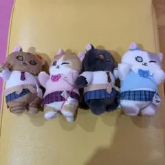 mofusand コギャルにゃん マスコット 全4種 コンプ セット