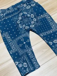 未使用  devirock 7分丈プリント サルエルパンツ 140