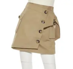 スナイデル トレンチミニスカート snidel