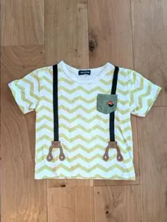 klädskåp サスペンダー風 Tシャツ 100cmのサムネイル
