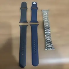 Apple Watch バンドセット シリコン&ステンレス