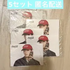 BTS V Coca-Cola Zero ポストカード 5セット ② - メルカリ