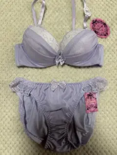 Granatus ブラジャーショーツセット B65 パープルのサムネイル