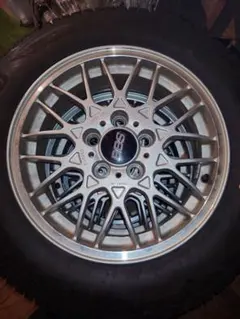 yu0321　三菱純正BBSホイール　175/80R16 スタッドレス yu0321様専用 三菱純正BBSホイール 175/80R16 スタッドレス 2 - メルカリ