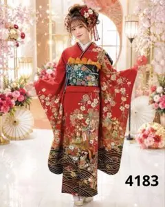 美品 正絹振袖3点セット Sサイズ 紫 桜 御所車 成人式 前撮り | Mercari