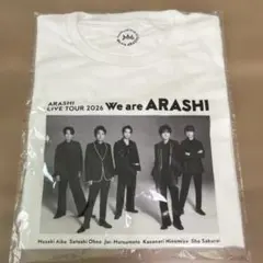 嵐 LIVE TOUR 2026「We are ARASHI」Tシャツ - メルカリ