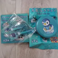 ポケットモンスター ポッチャマズデイリーライフ 　丸缶　アクリルチャーム