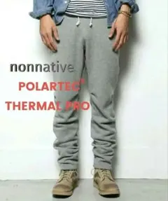 希少 nonnative レイニングチャンプ ゴアテックスパンツ ベージュ 2 秋の週末セットアップ】ゴアテックス素材とスウェット生地、どっちも