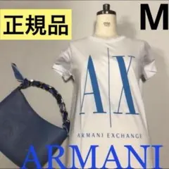 洗練されたデザイン　アルマーニエクスチェンジ　ICON Tシャツ　ホワイト　Mのサムネイル