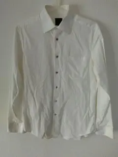 Calvin Klein 白　長袖Yシャツ S