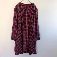 ZARA WOMAN チェック　シャツワンピース