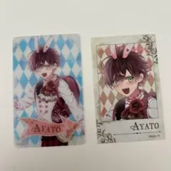 ディアラバ　逆巻アヤト　ポラ風カード　クリアカード