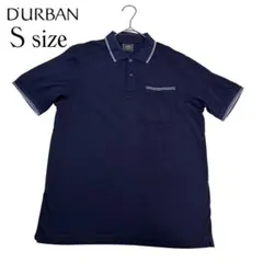 美品　D'URBAN ネイビー ポロシャツ 春夏コーデ　Sサイズのサムネイル