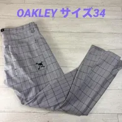 【未使用級】OAKLEYオークリー　ゴルフパンツ　スラックスボトムスサイズ34