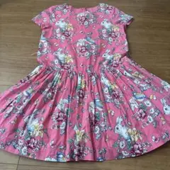 gap サラジェシカパーカーコラボ ワンピース　160 ピンク　うさぎ