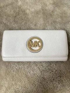 Michael Kors マイケルコース ホワイト 二つ折り財布