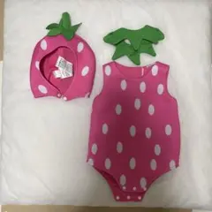 SHEIN いちご コスチューム 3-6M