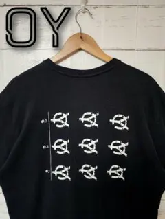 OY オーワイ Tシャツ ブラック バックロゴ フリーサイズ ワンポイントのサムネイル