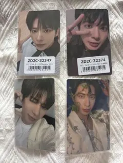 TXT テヒョン　TOMORROW トレカ　4枚