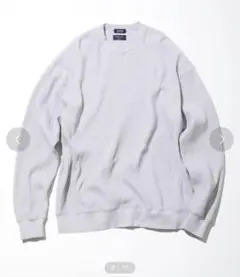 NAUTICA Waffle Relax Fit Crewneck