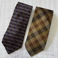 LANCEL メンズ　ネクタイ　２本セット