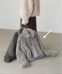 Bab 2026 福袋　ジャケット　モカ　毛皮　ファーコート　アウター　コート