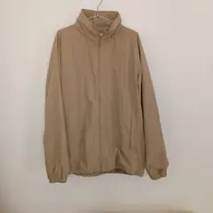 無印良品 　撥水ナイロンウィンドブレーカー L ベージュ