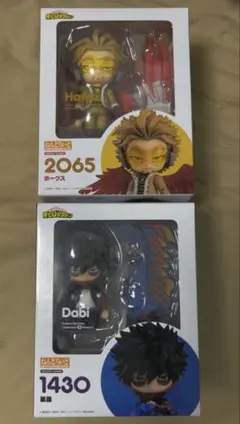 ねんどろいど 僕のヒーローアカデミア ホークス 荼毘 2体セット