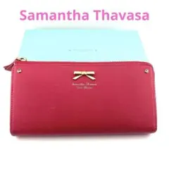 【箱付き】サマンサタバサ レディース財布 プチチョイス 赤系