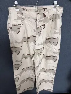 デザートカモ柄 迷彩パンツ ウエストゴム仕様のサムネイル