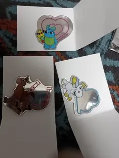 トイ・ストーリー　アクリルミラーステッカー　３種