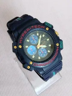 SEIKOALBAハイパーテックメンズクォーツ腕時計温度・高度・気圧 SEIKOALBAハイパーテックメンズクォーツ腕時計温度・高度・気圧
