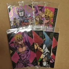 【maca様専用】ジョジョの奇妙な冒険 黄金の風 ウエハースカード7枚